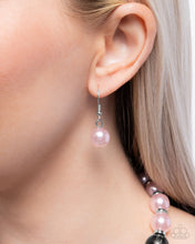 Load image into Gallery viewer, Lacy Lady Necklace and Lacy Leisure Bracelet - Pink Complete Look