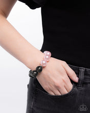 Load image into Gallery viewer, Lacy Lady Necklace and Lacy Leisure Bracelet - Pink Complete Look