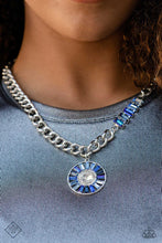 Load image into Gallery viewer, Tiered Talent - Blue Necklace
