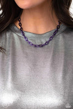 Load image into Gallery viewer, Exuberant Encore - Purple Necklace
