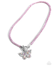 Load image into Gallery viewer, On SHIMMERING Wings - Pink Necklace
