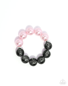 Lacy Lady Necklace and Lacy Leisure Bracelet  - Pink Complete Look