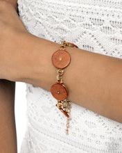 Load image into Gallery viewer, Savory Stone Necklace and Savory Season Bracelet - Brown 2 Piece Set
